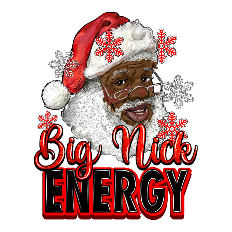 Big Nick Energy Afro Santa Premium Tee by RanaPortraitStore | Teevron