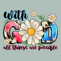 With God All Things Are Possible Heavyweight Hoodie | Teevron