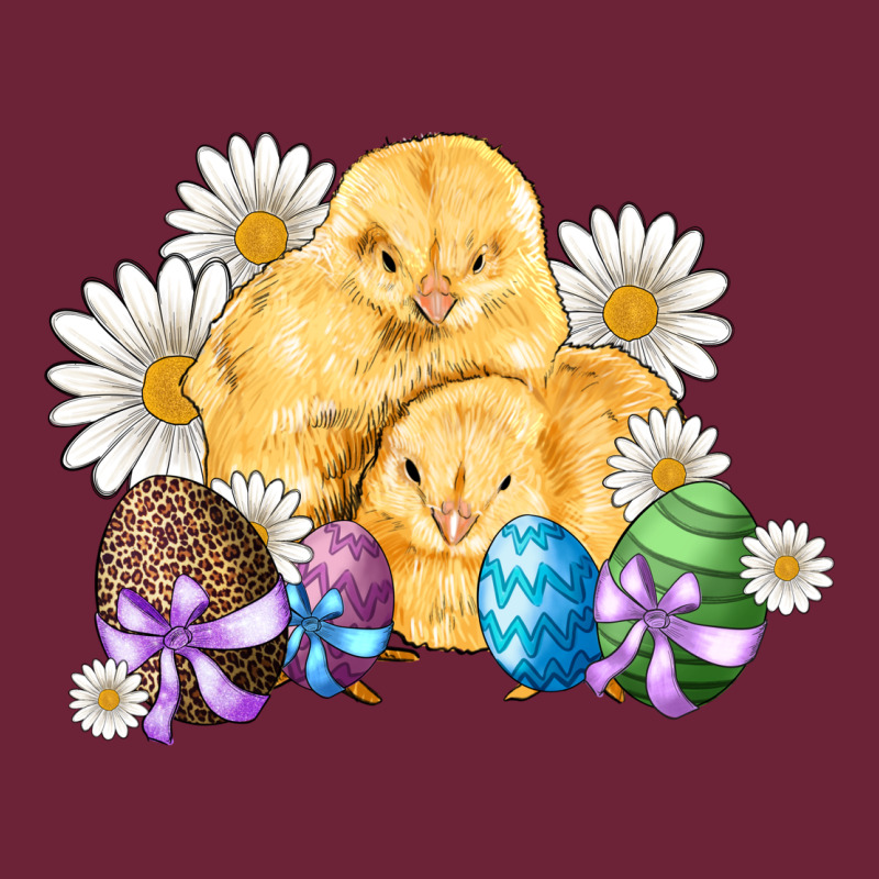 Chicks Eggs Daisy Easter Long Sleeve Tee by Artiststas | Teevron