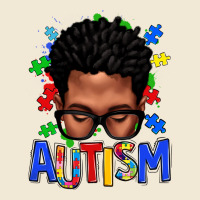 Autism Afro Man Premium Tee | Teevron
