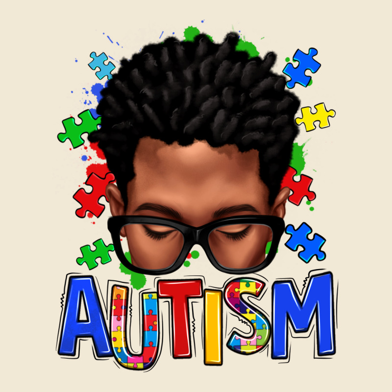 Autism Afro Man Premium Tee by texasbilliewilder | Teevron