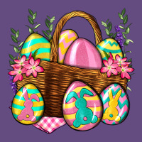 Easter Eggs With Basket Easter Day Vintage Hoodie | Teevron
