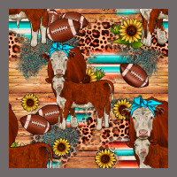 Football Hereford Sunflower Seamless Pattern Urban Heavy Tee | Teevron