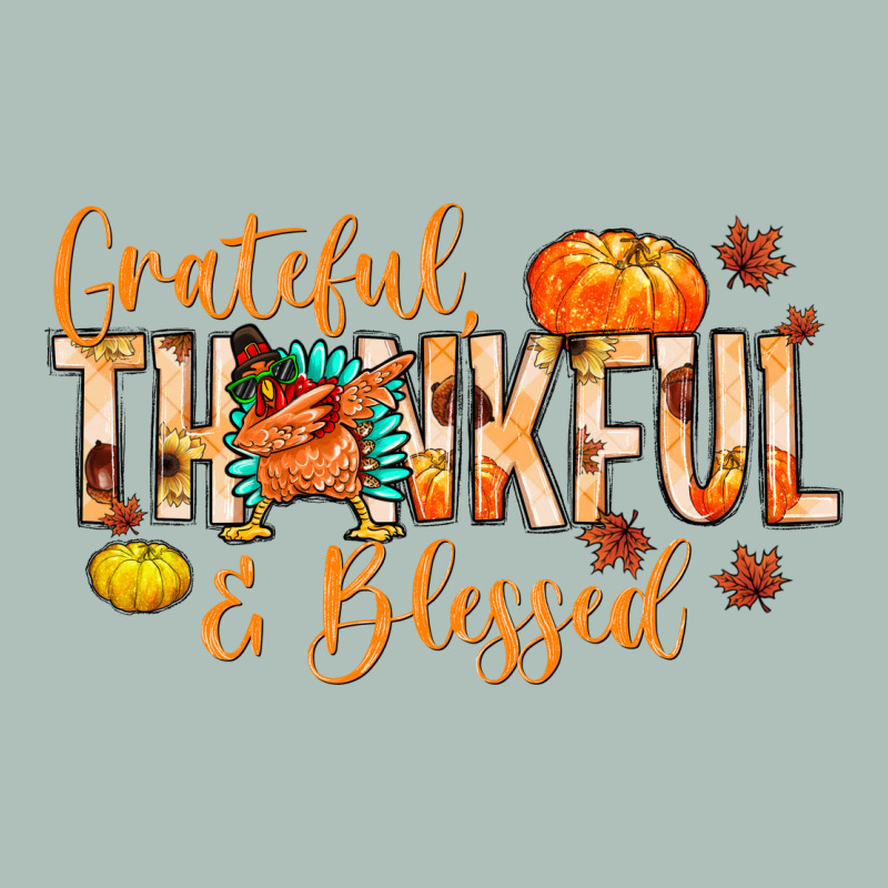Grateful Thankful And Blessed Heavyweight Hoodie by MaliasSmallBusiness | Teevron