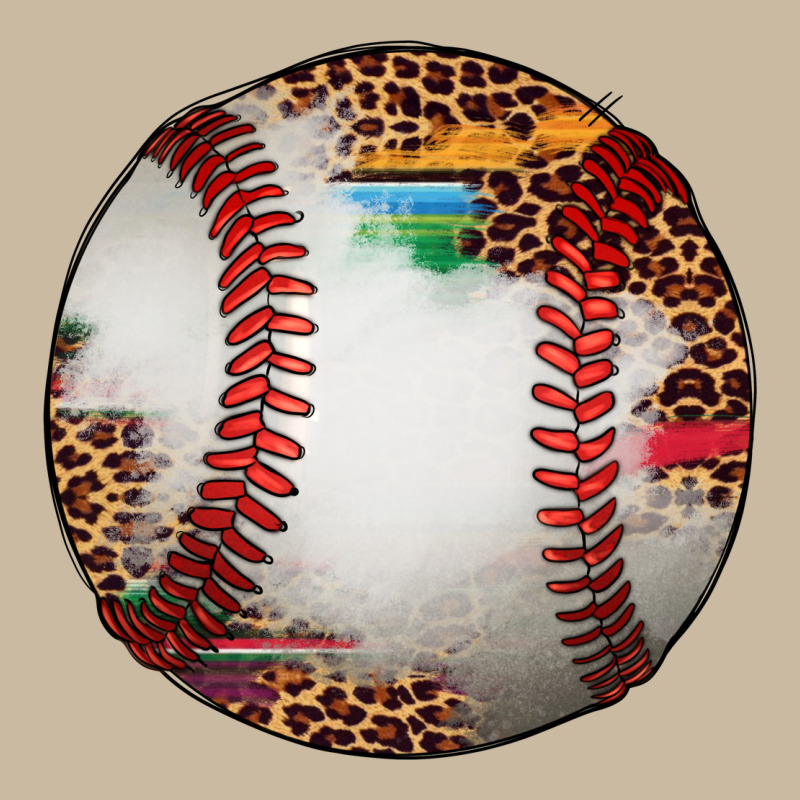 Western Baseball Leopard Serape Pattern Long Sleeve Tee by Artiststas | Teevron