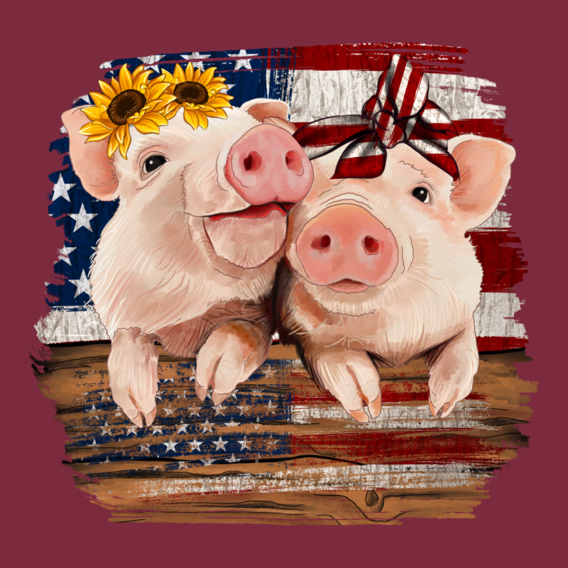 Cute Couple American Pigs Premium Hoodie by Bettercallsaul | Teevron