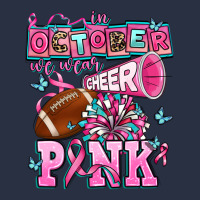 In October We Wear Cheer Pink Football Heavyweight Sweatshirt | Teevron