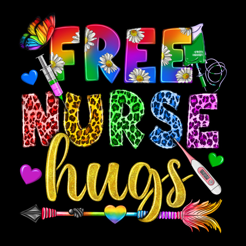 Free Nurse Hugs Pride Lgbtq+ Premium Sweatshirt by BundleAndBundleShop | Teevron