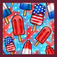 4th Of July Popsicle Seamless Pattern Classic Tee | Teevron