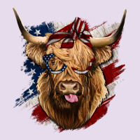 American Highland Cow Premium Hoodie | Teevron
