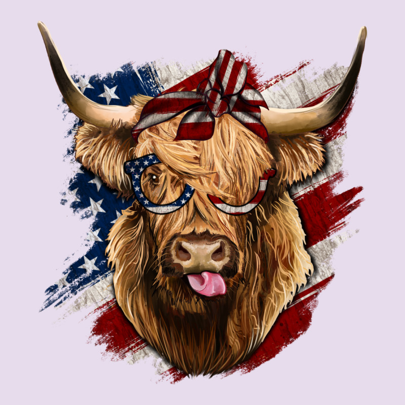American Highland Cow Premium Hoodie by Bettercallsaul | Teevron