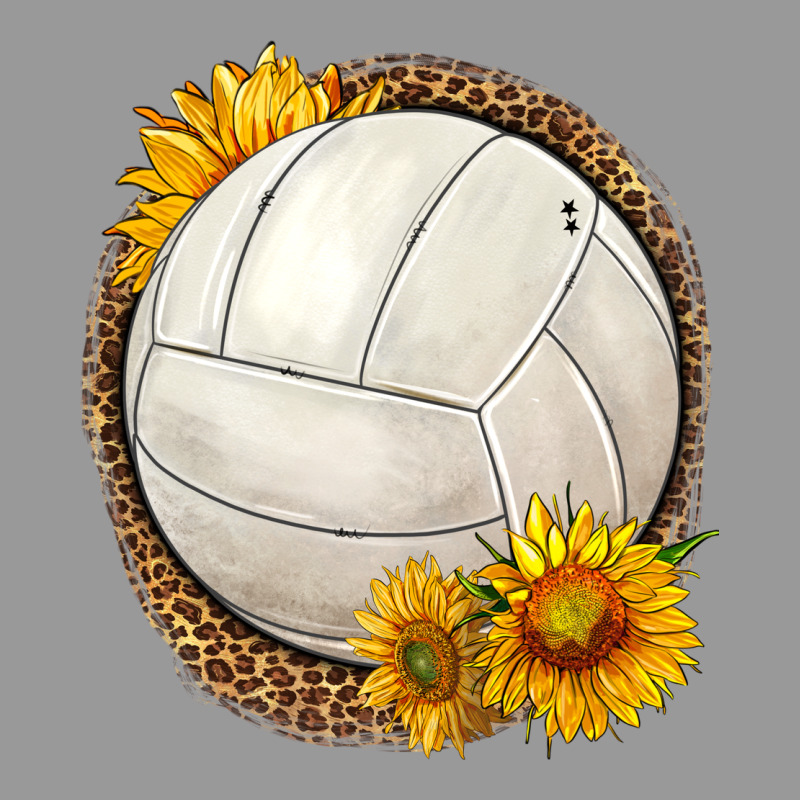 Western Volleyball With Sunflower Vintage Hoodie by HRA Design Shop | Teevron