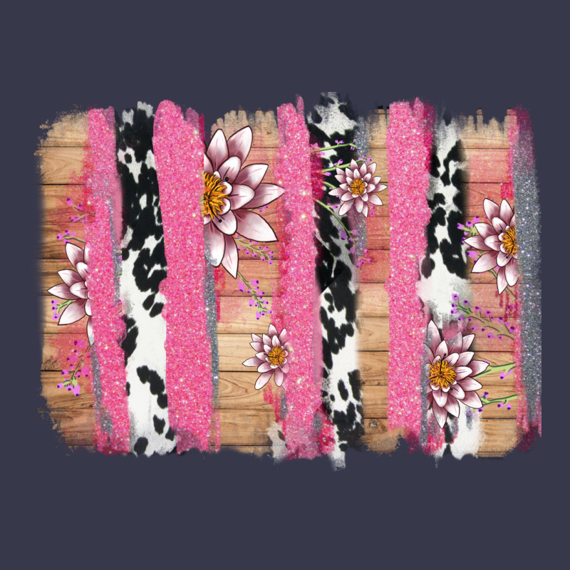 V.d Cow And Lotus Brushstrock Long Sleeve Tee by AdoDesignShop | Teevron