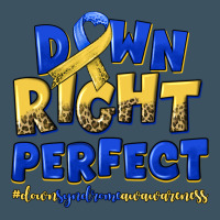 Down Right Perfect Down Syndrome Urban Heavy Tee | Teevron