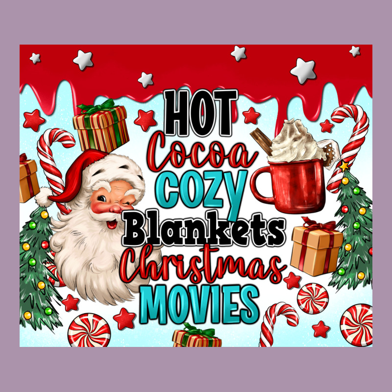 Hot Cocoa Cozy Blankets Christmas Movies Tumbler Heavyweight Hoodie by MaliasSmallBusiness | Teevron