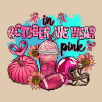 In October We Wear Pink American Football Heavyweight Sweatshirt | Teevron
