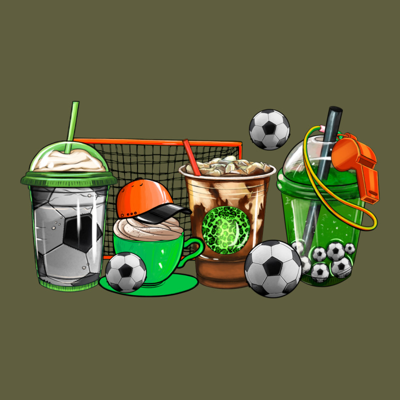 Soccer Coffee Cups Vintage Tee by AdoDesignShop | Teevron