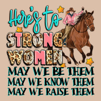 Heres To Strong Women Urban Heavy Tee | Teevron