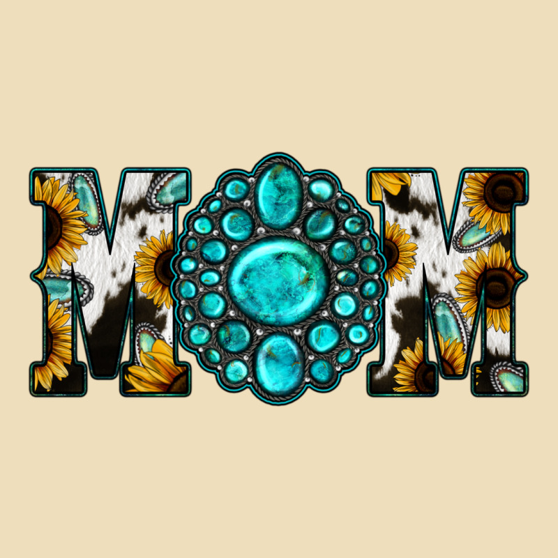 Sunflower Turquoise Gemstone Cowhide Mom Premium Hoodie by Bettercallsaul | Teevron