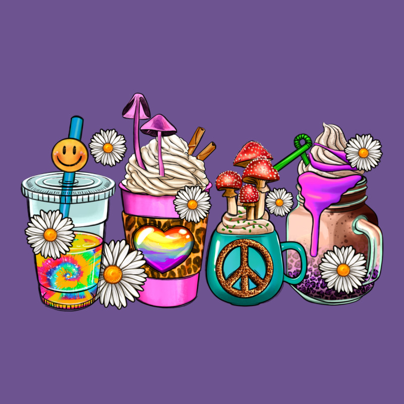 Hippie Coffee Cups Vintage Tee by AdoDesignShop | Teevron