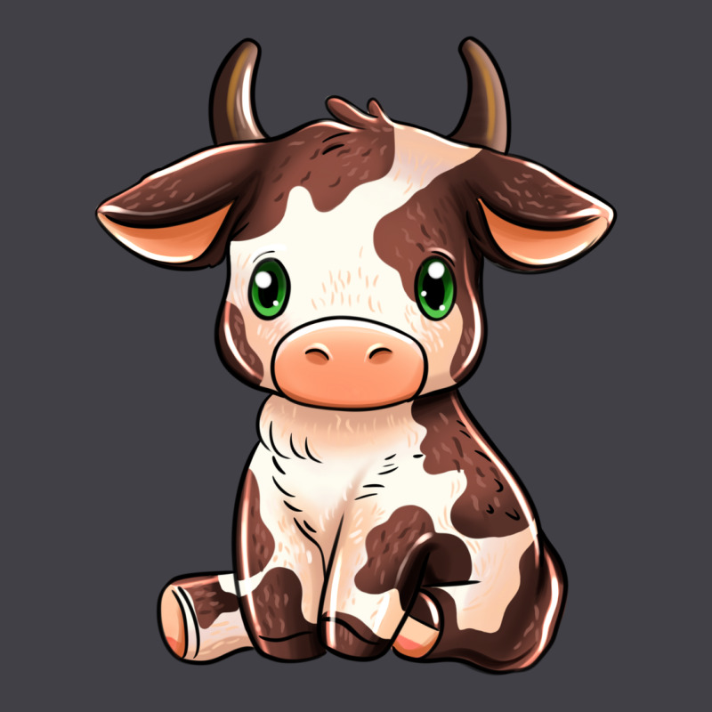 Baby Brown Cow Heavyweight Hoodie by MaliasSmallBusiness | Teevron