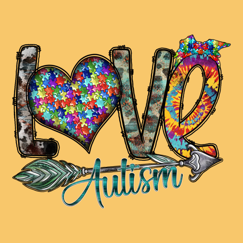 Love Autism Vintage Hoodie by SublimationCraftShop | Teevron