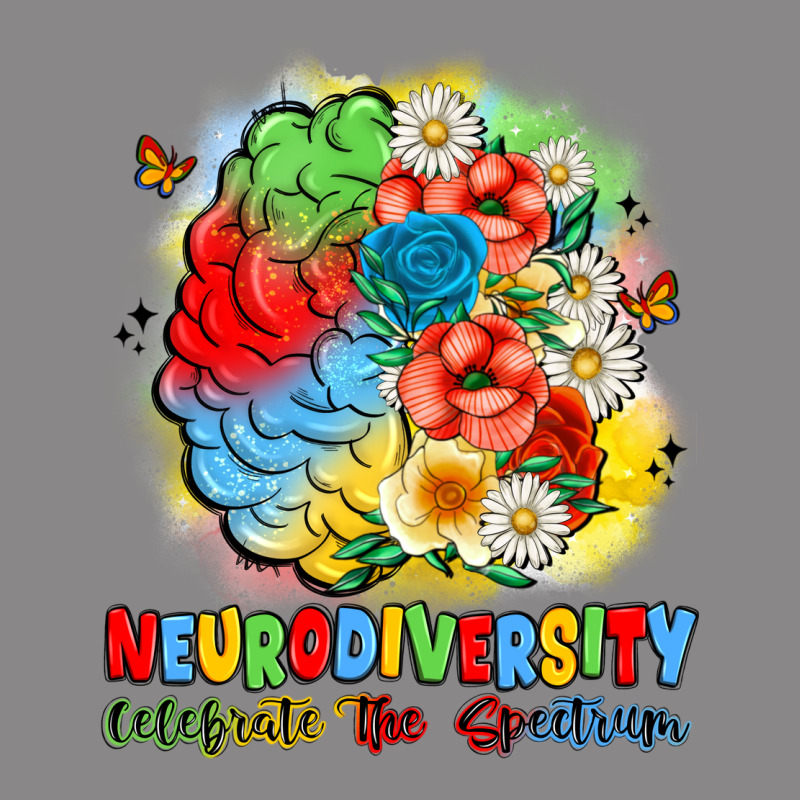 Neurodiversity Celebrate The Spectrum Vintage Tee by JahusDesignShop | Teevron