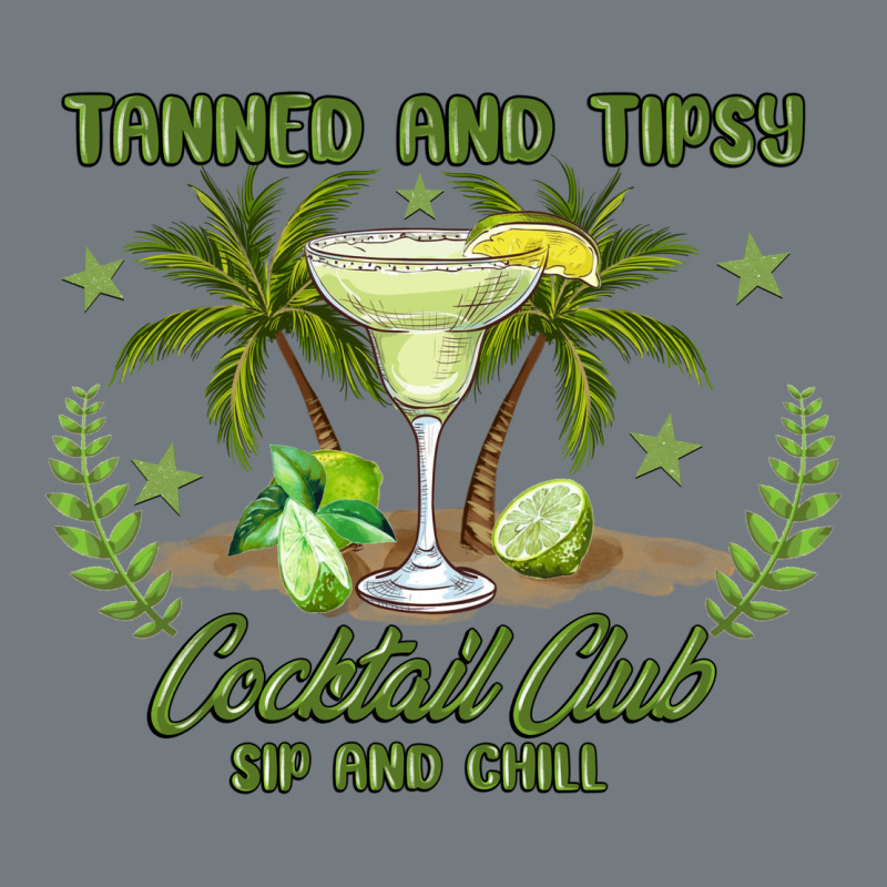 Tanned And Tipsy Cocktail Club Sip And Chill Heavyweight Sweatshirt by JahusDesignShop | Teevron