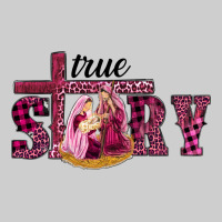Pink Christmas True Story Holy Family Premium Tee | Teevron