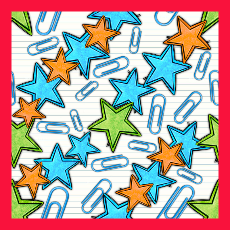 Stars School Seamless Pattern Classic Tee by BundleAndBundleShop | Teevron