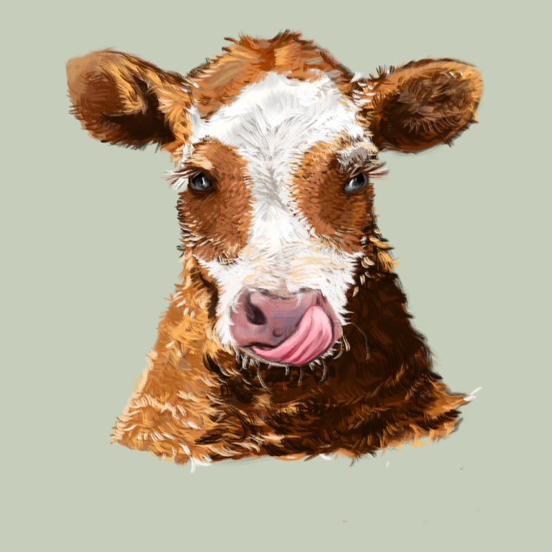 Guernsey Cow Long Sleeve Tee by AdoDesignShop | Teevron