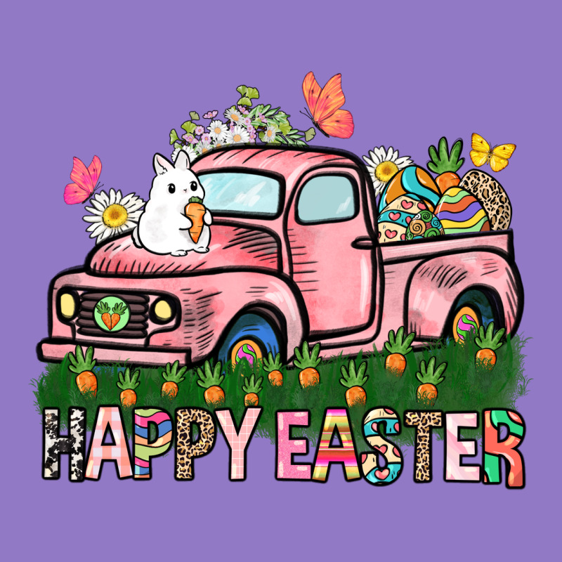 Happy Easter Day Truck Urban Hoodie by HowdyJamesFarm | Teevron
