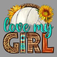 Love My Girl Volleyball Vintage Hoodie | Teevron