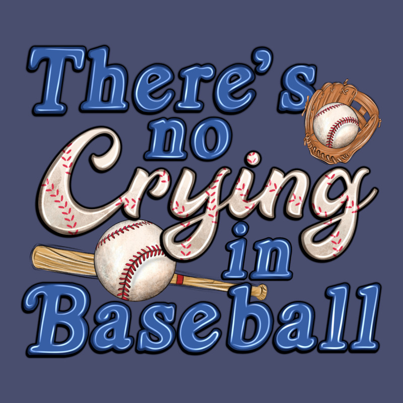 Theres No Crying In Baseball Vintage Tee by JahusDesignShop | Teevron