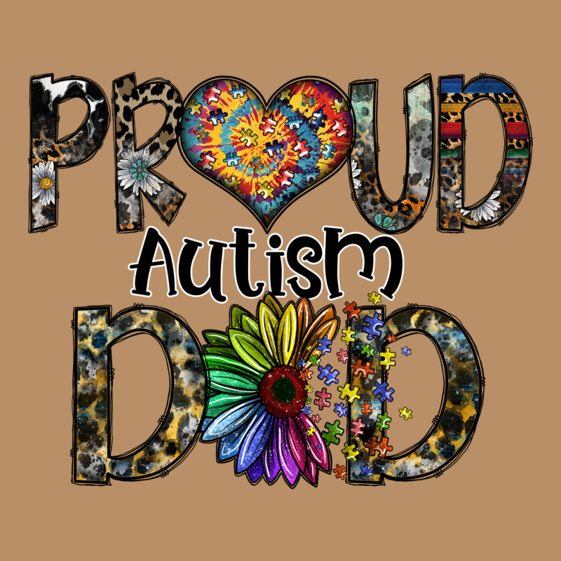 Proud Autism Dad Vintage Hoodie by SublimationCraftShop | Teevron