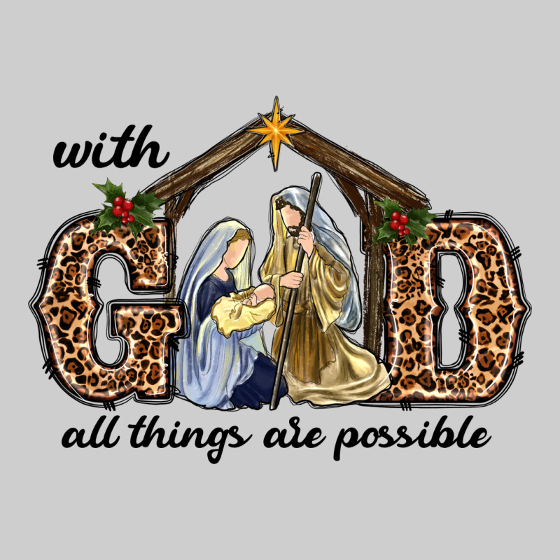 With God All Things Are Possible Premium Tee by RanaPortraitStore | Teevron