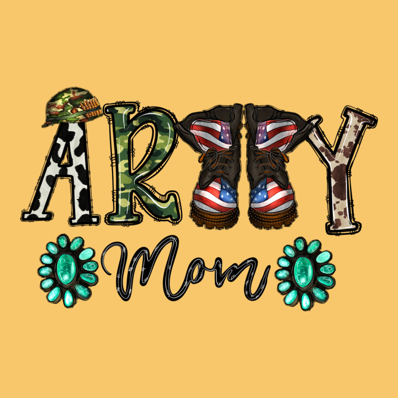 Army Mom Vintage Hoodie by SublimationCraftShop | Teevron