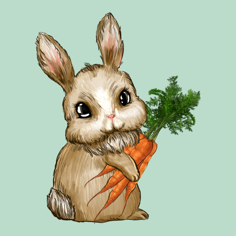 Eastrt Bunny Carrot Premium Hoodie by RanaPortraitStore | Teevron