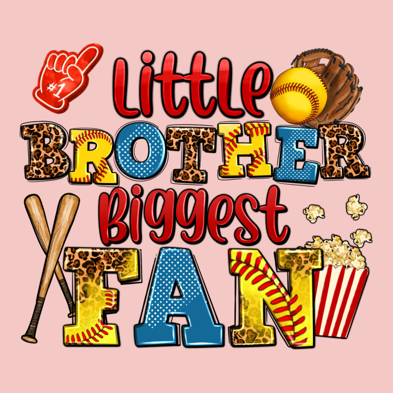 Little Brother Biggest Fan Urban Heavy Tee by AdoDesignShop | Teevron