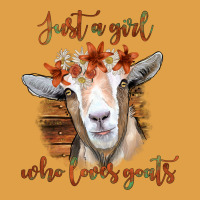 Just A Girl Who Loves Goat Premium Hoodie | Teevron