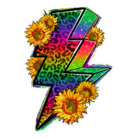 LGBTQ+ Lightnin' Bolt With Sunflower | Teevron