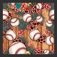 Baseball Leopard Seamless Pattern Urban Heavy Tee | Teevron