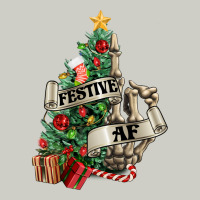 Festive Af Christmas Middle Finger Heavyweight Hoodie | Teevron