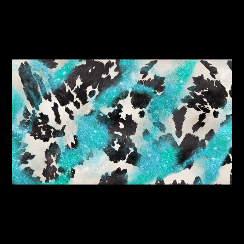 Cowhide Glitter  Cup Premium Tee by BarkalooDesign | Teevron