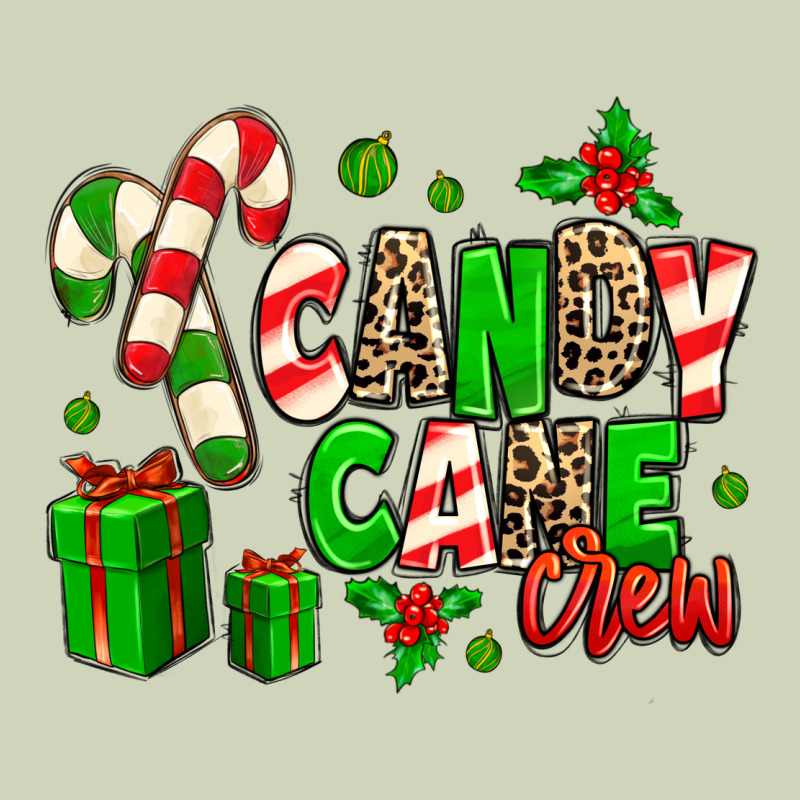 Candy Cane Crew Heavyweight Hoodie by MaliasSmallBusiness | Teevron