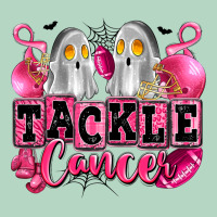 Tackle Cancer With Ghosts Playing Football Classic Tee | Teevron