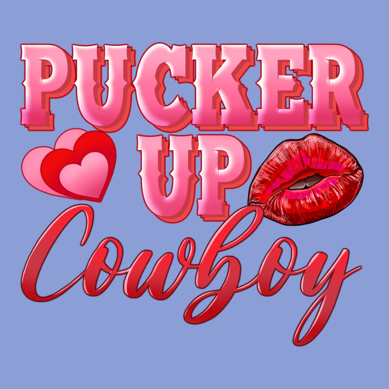 Pucker Up Cowboy Long Sleeve Tee by AdoDesignShop | Teevron