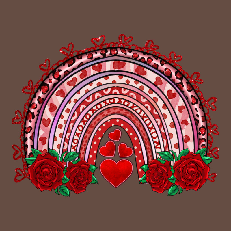 Valentine's Day Rainbow With Roses Long Sleeve Tee by AdoDesignShop | Teevron
