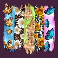 Easter Bunny Butterfly Daisy And Sunflower With Cowhide And  Leopard B Long Sleeve Tee | Teevron