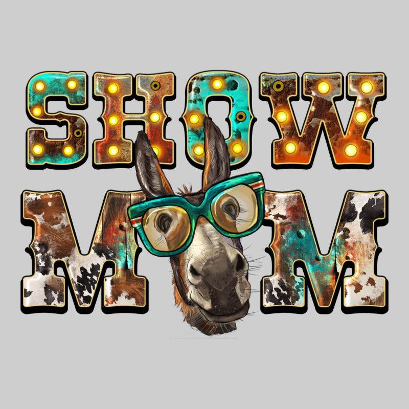 Show Mom Donkey Premium Tee by BarkalooDesign | Teevron